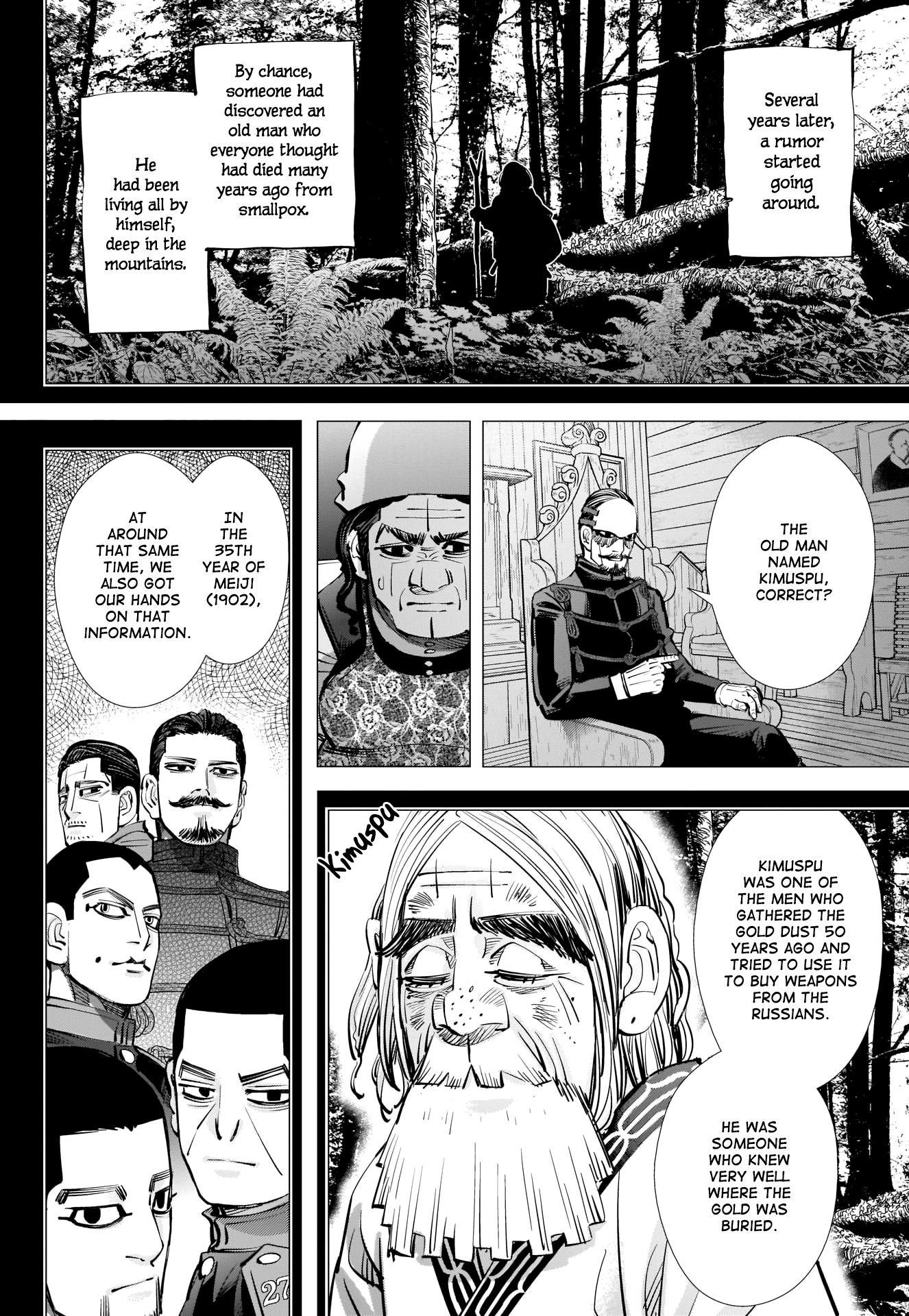 Read Golden Kamuy ENGLISH Manga Online