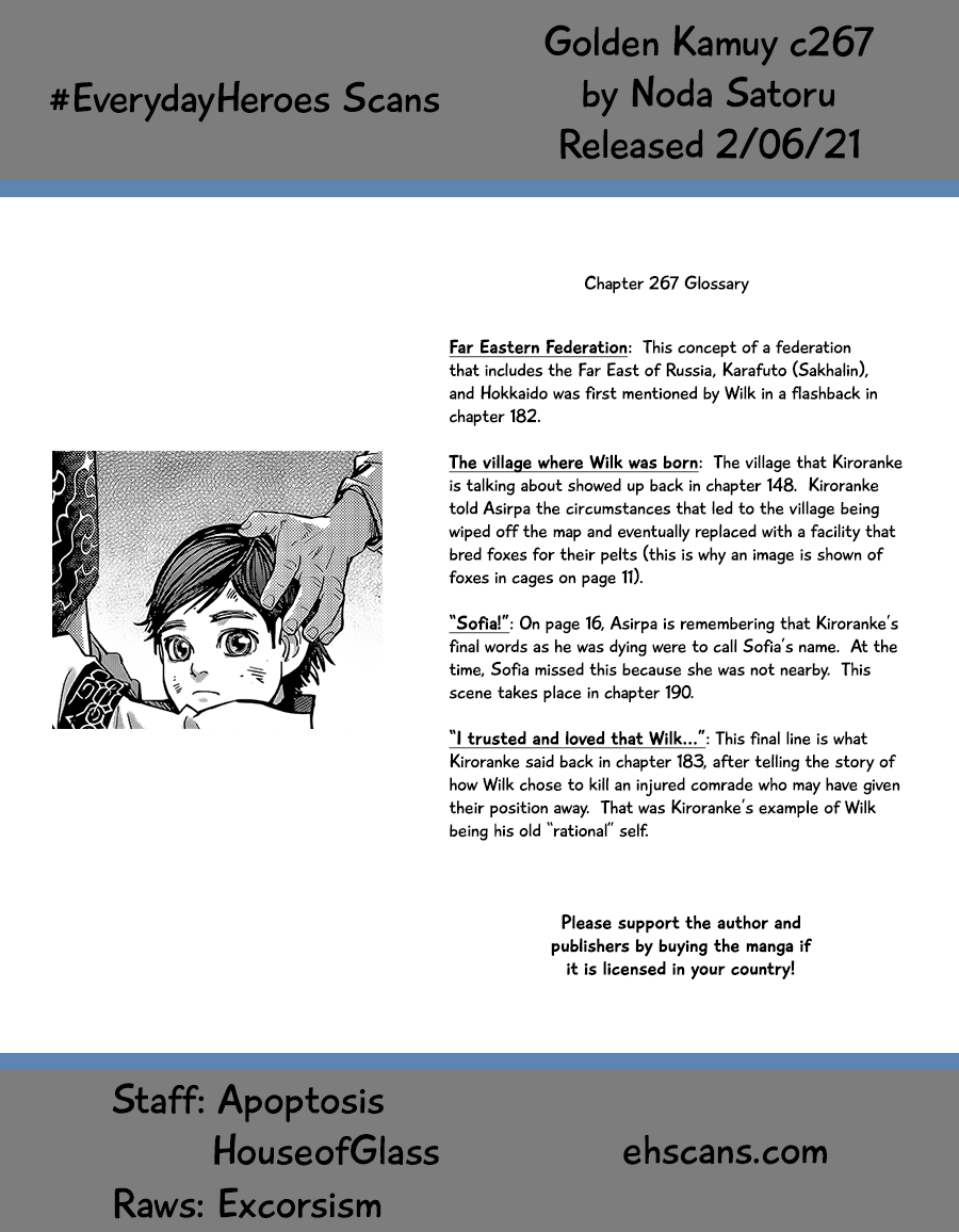 Read Golden Kamuy ENGLISH Manga Online