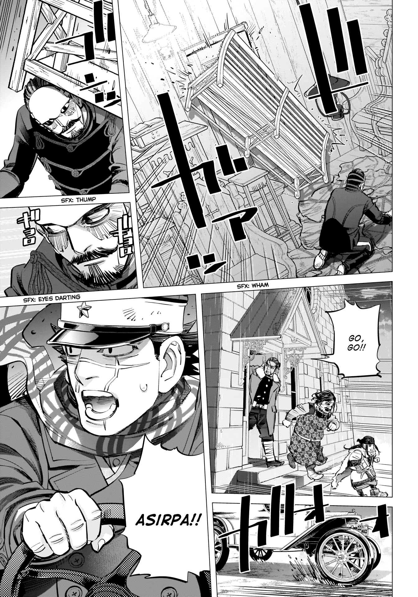 Read Golden Kamuy ENGLISH Manga Online