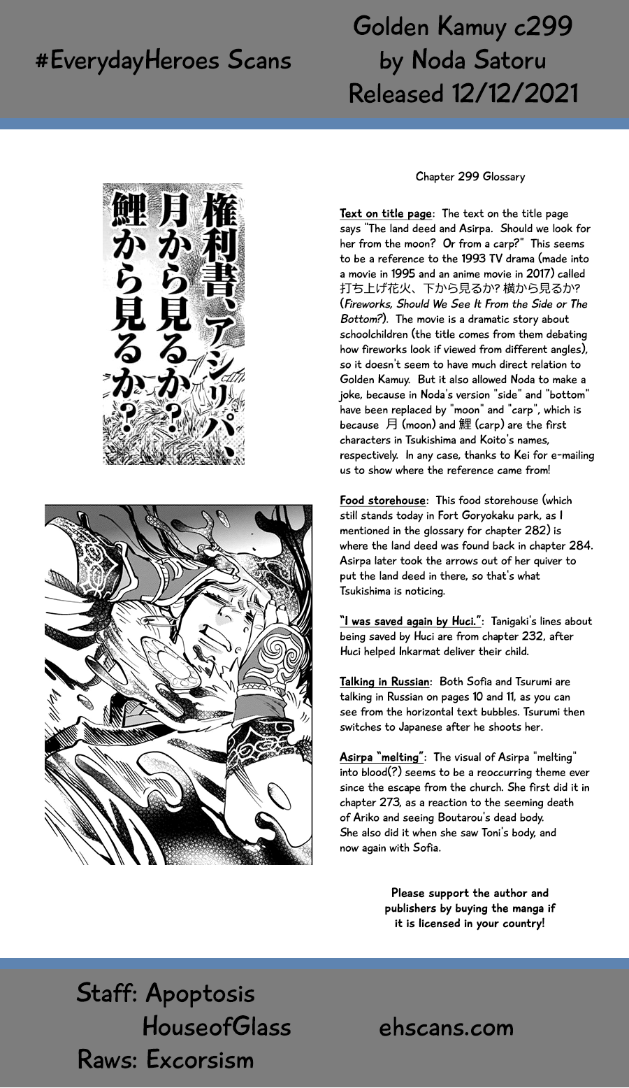 Read Golden Kamuy ENGLISH Manga Online