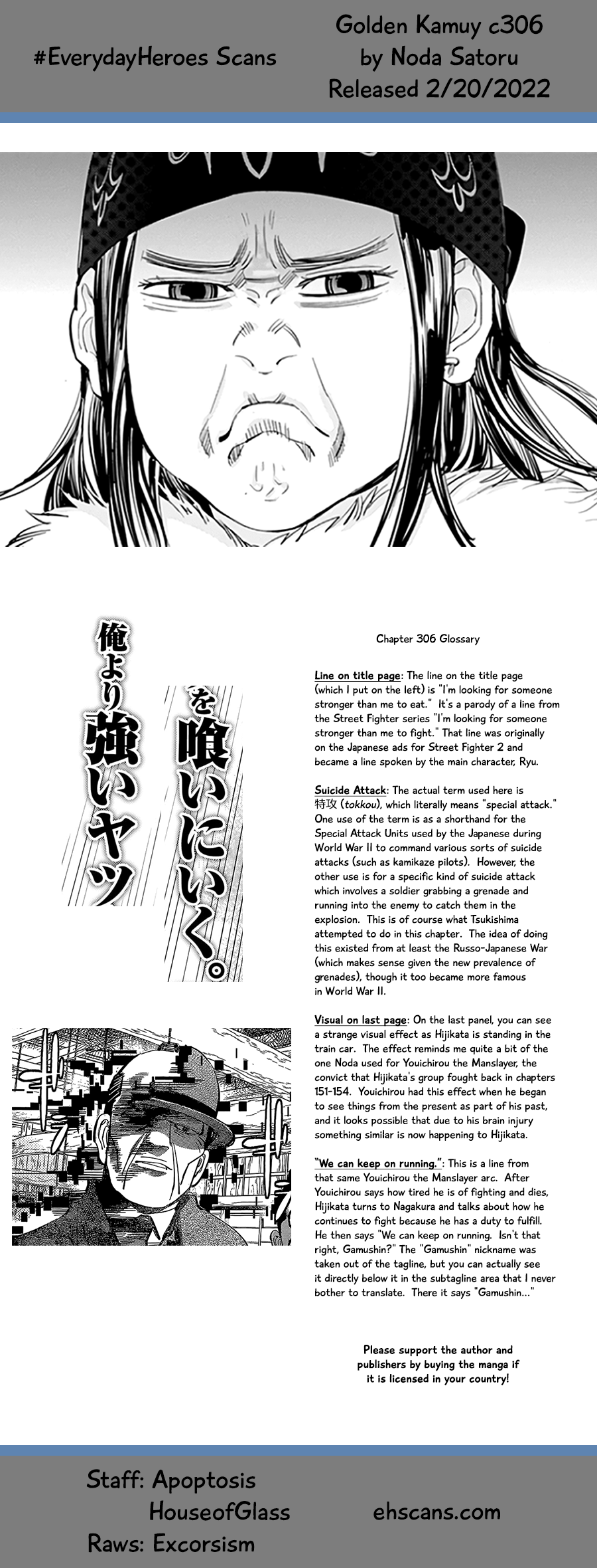 Read Golden Kamuy ENGLISH Manga Online