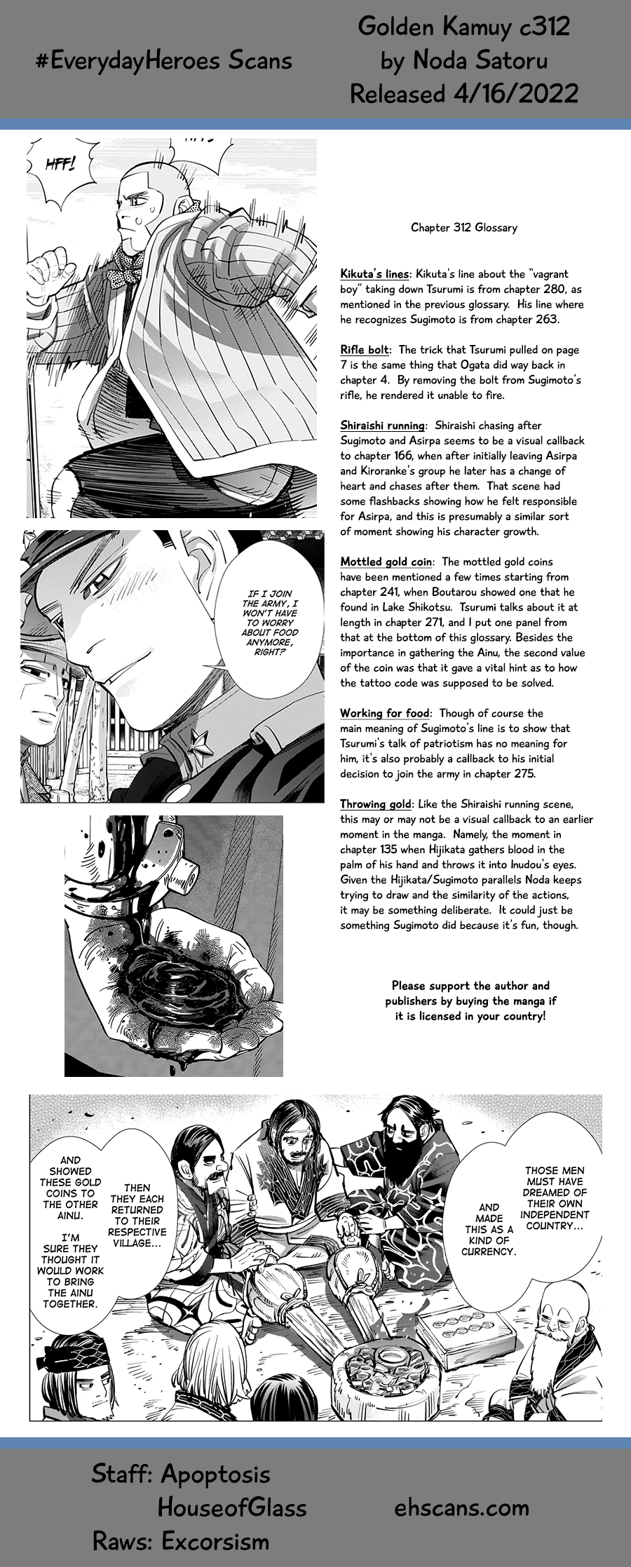 Read Golden Kamuy ENGLISH Manga Online