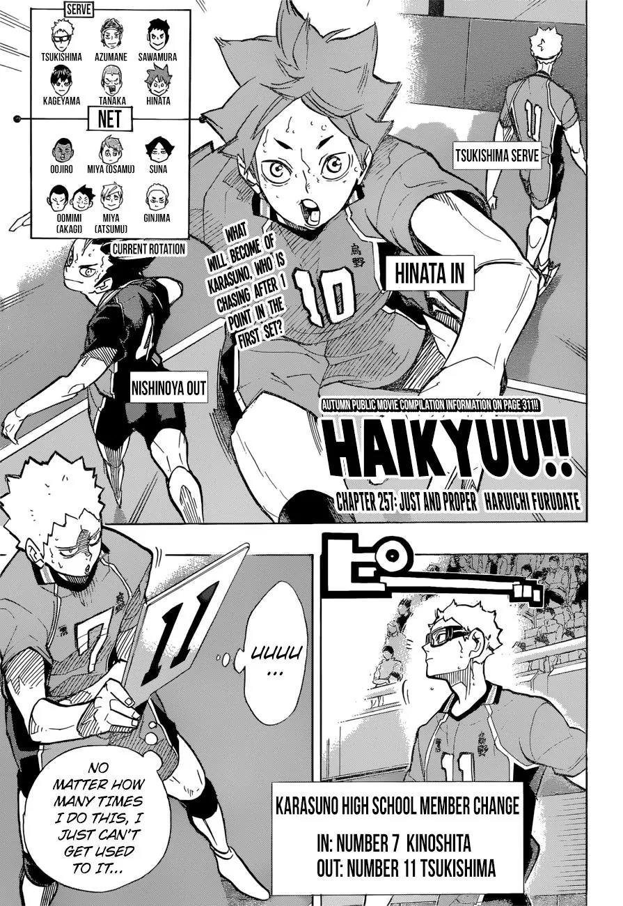 Read Haikyu!! ENGLISH Manga Online