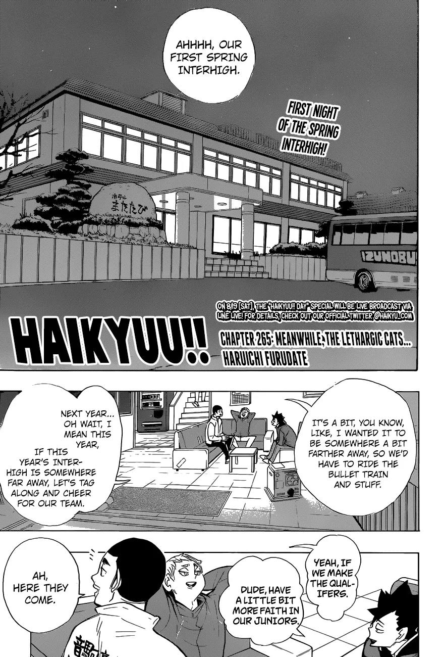 Read Haikyu!! ENGLISH Manga Online