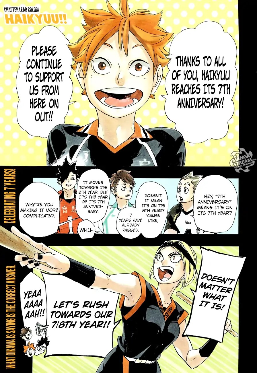 Read Haikyu!! ENGLISH Manga Online