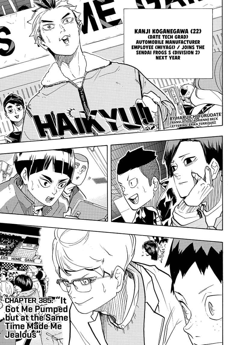 Read Haikyu!! ENGLISH Manga Online