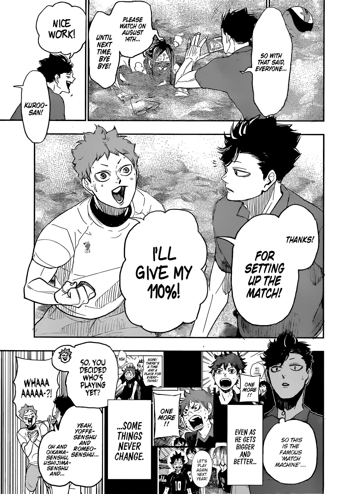 Read Haikyu!! ENGLISH Manga Online