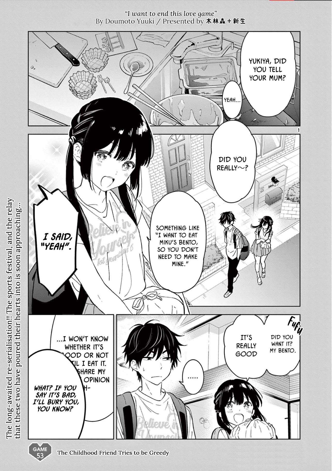 Read I Want to End This Love Game ENGLISH Manga Online