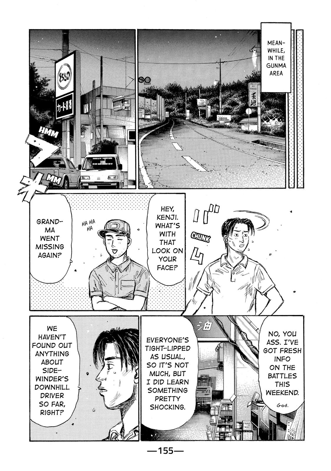 Read Initial D ENGLISH Manga Online