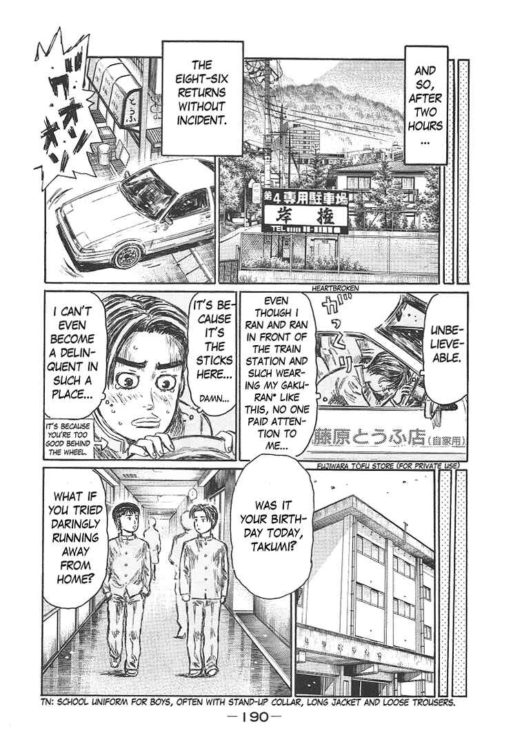 Read Initial D ENGLISH Manga Online