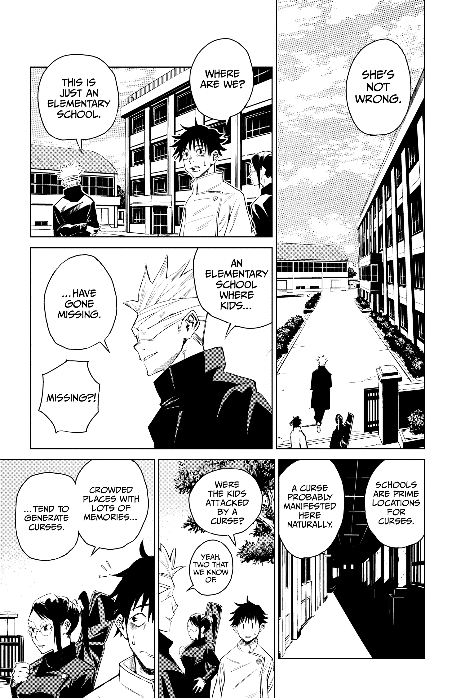 Read Jujutsu Kaisen ENGLISH Manga Online