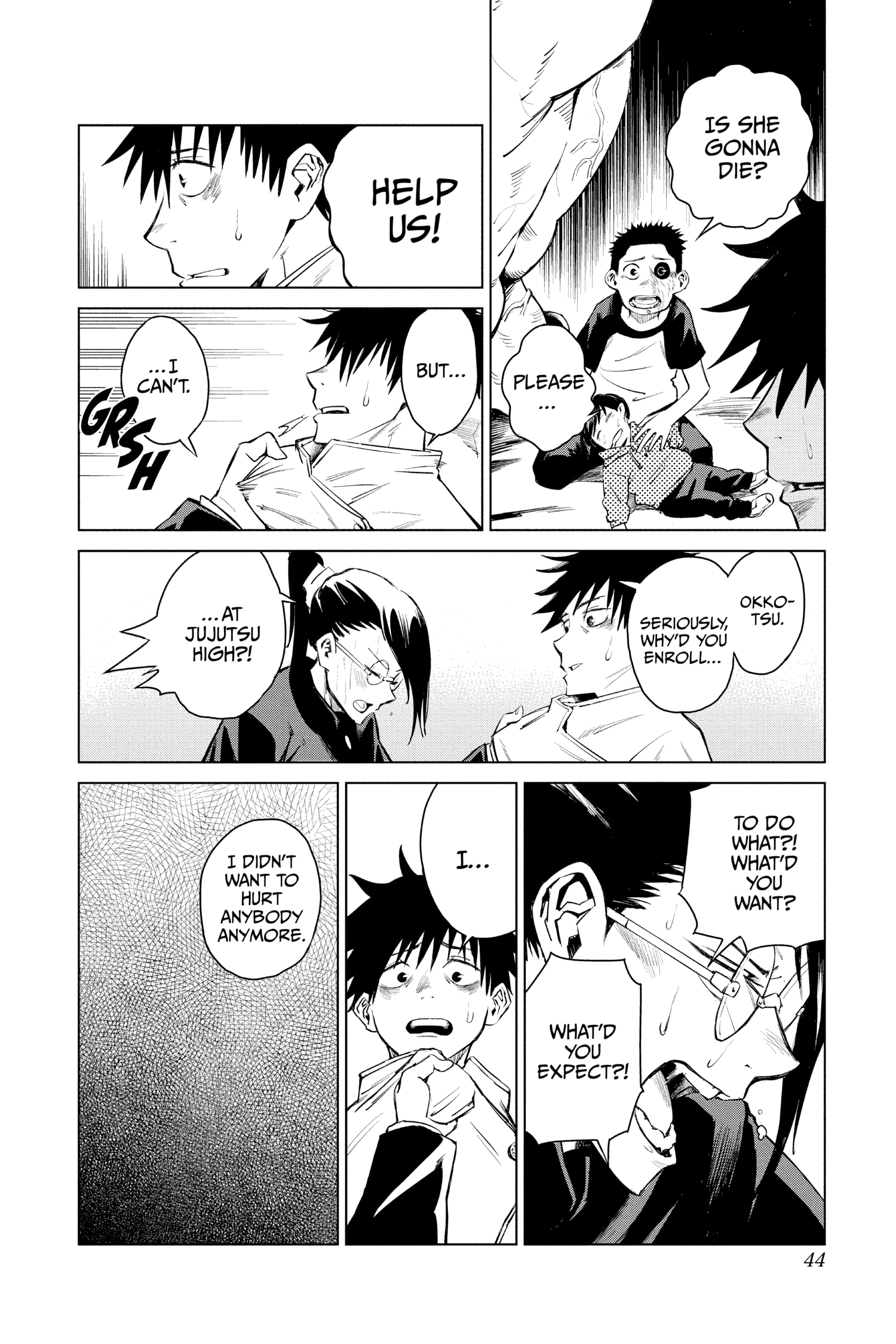 Read Jujutsu Kaisen ENGLISH Manga Online