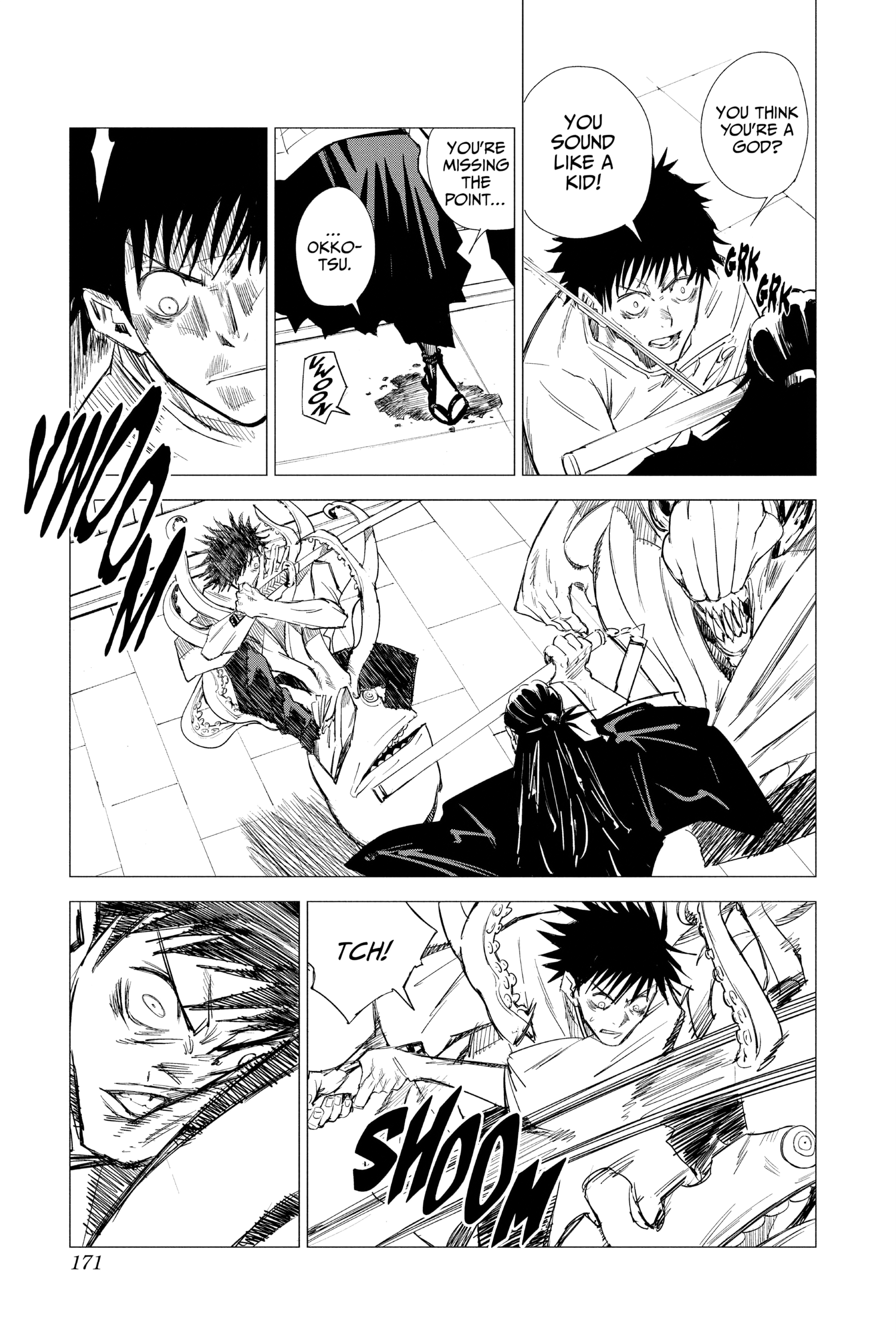 Read Jujutsu Kaisen ENGLISH Manga Online