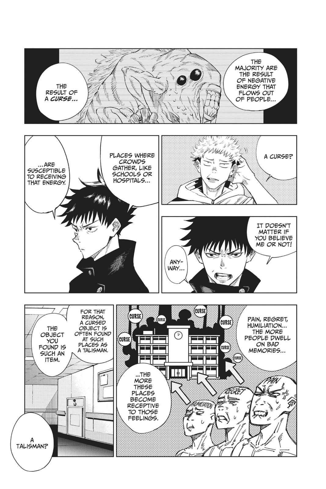 Read Jujutsu Kaisen ENGLISH Manga Online