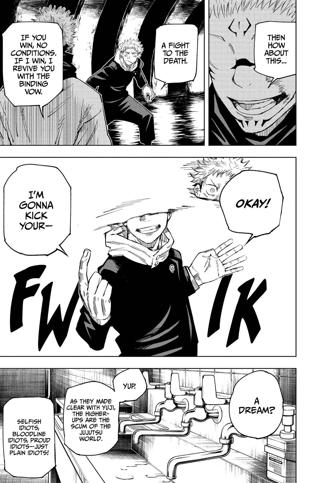 Read Jujutsu Kaisen ENGLISH Manga Online