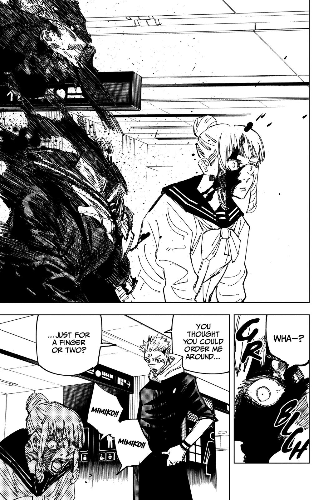 Read Jujutsu Kaisen ENGLISH Manga Online