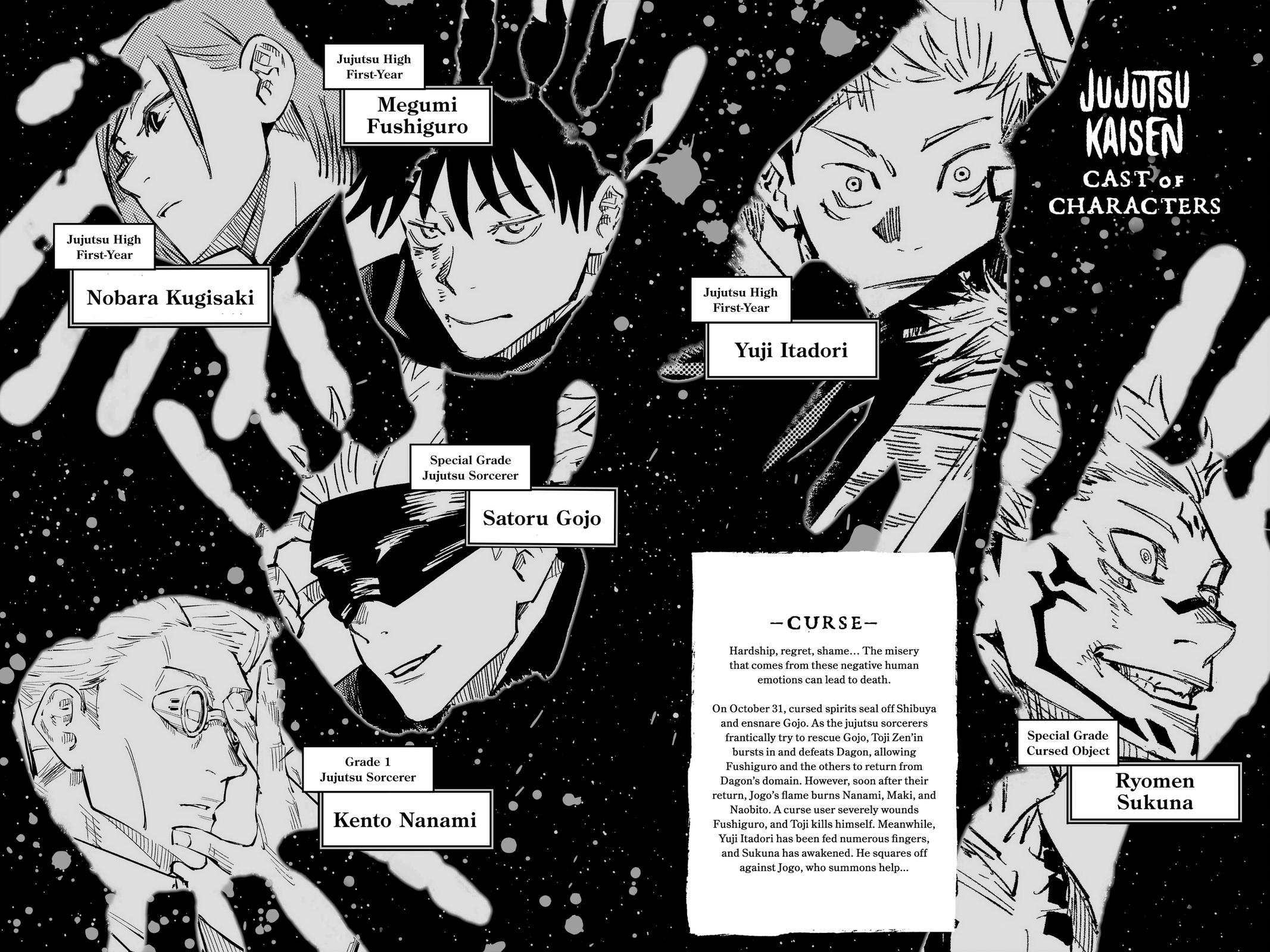 Read Jujutsu Kaisen ENGLISH Manga Online
