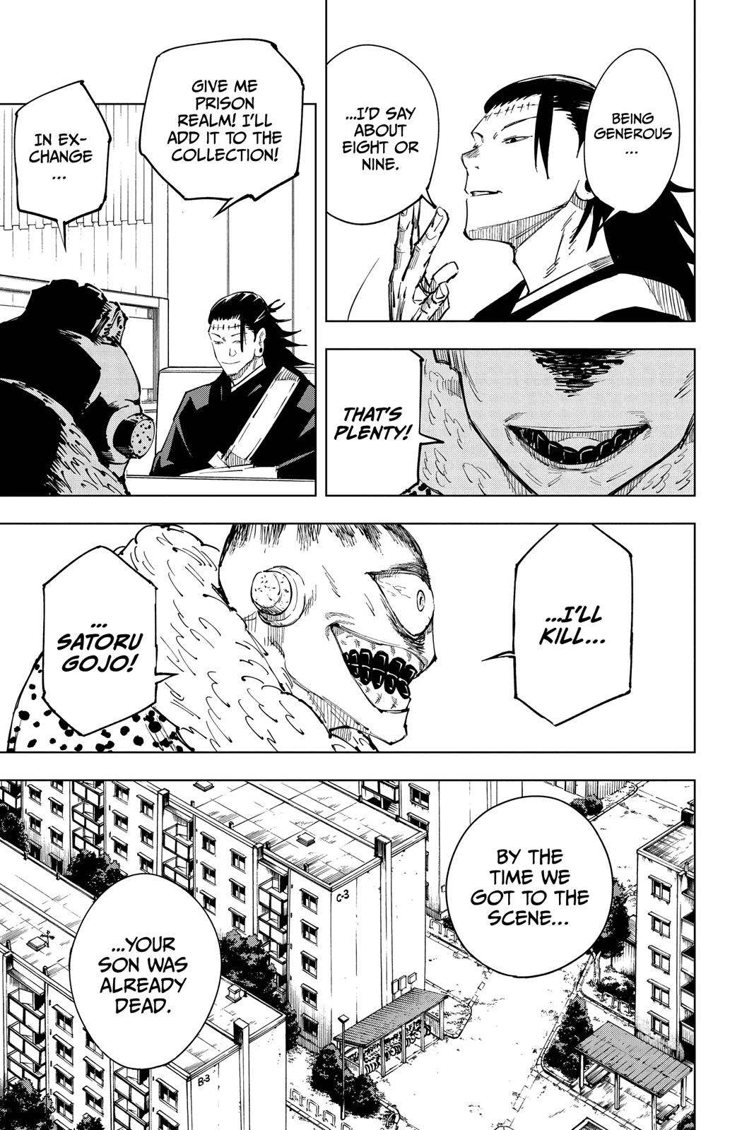 Read Jujutsu Kaisen ENGLISH Manga Online