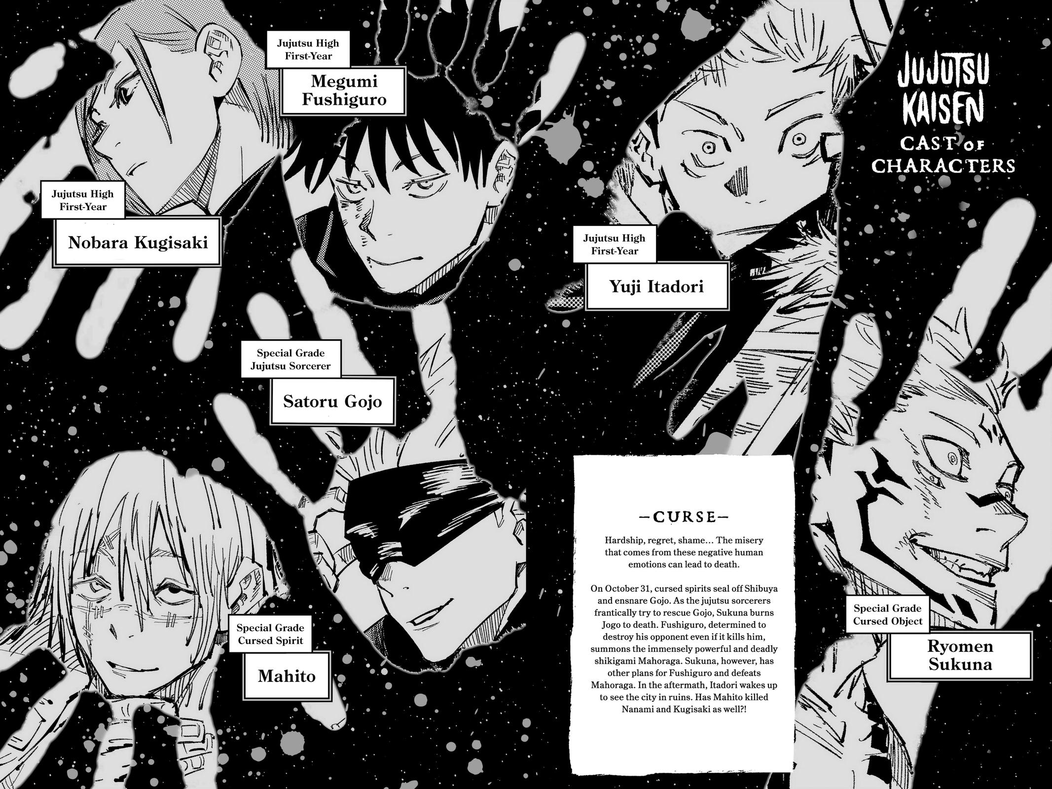 Read Jujutsu Kaisen ENGLISH Manga Online