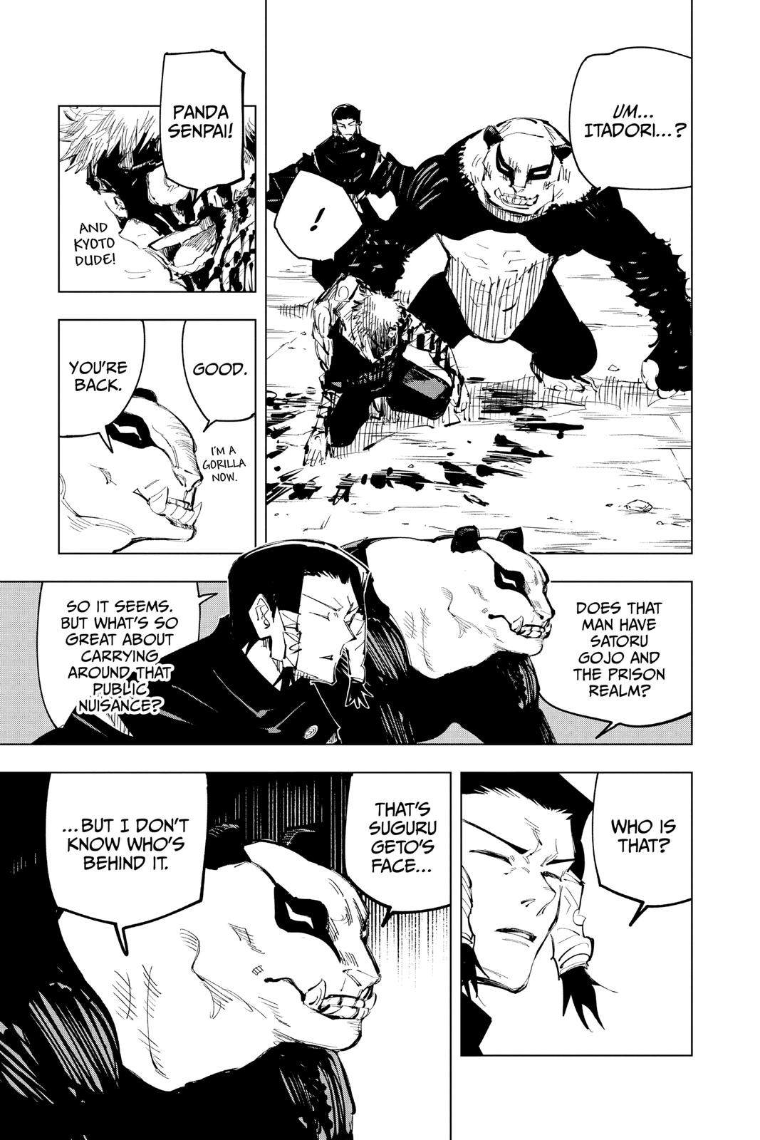 Read Jujutsu Kaisen ENGLISH Manga Online