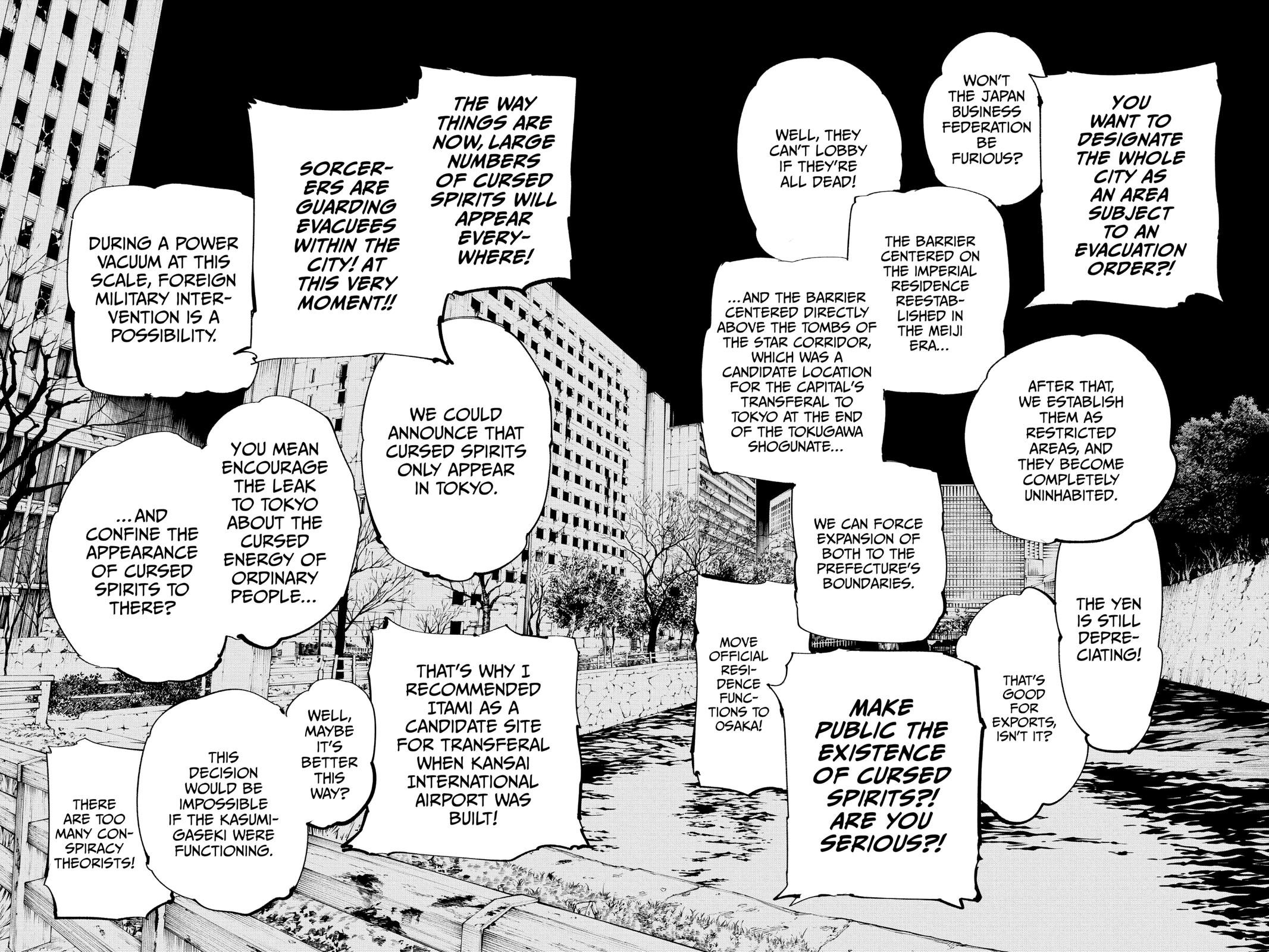 Read Jujutsu Kaisen ENGLISH Manga Online