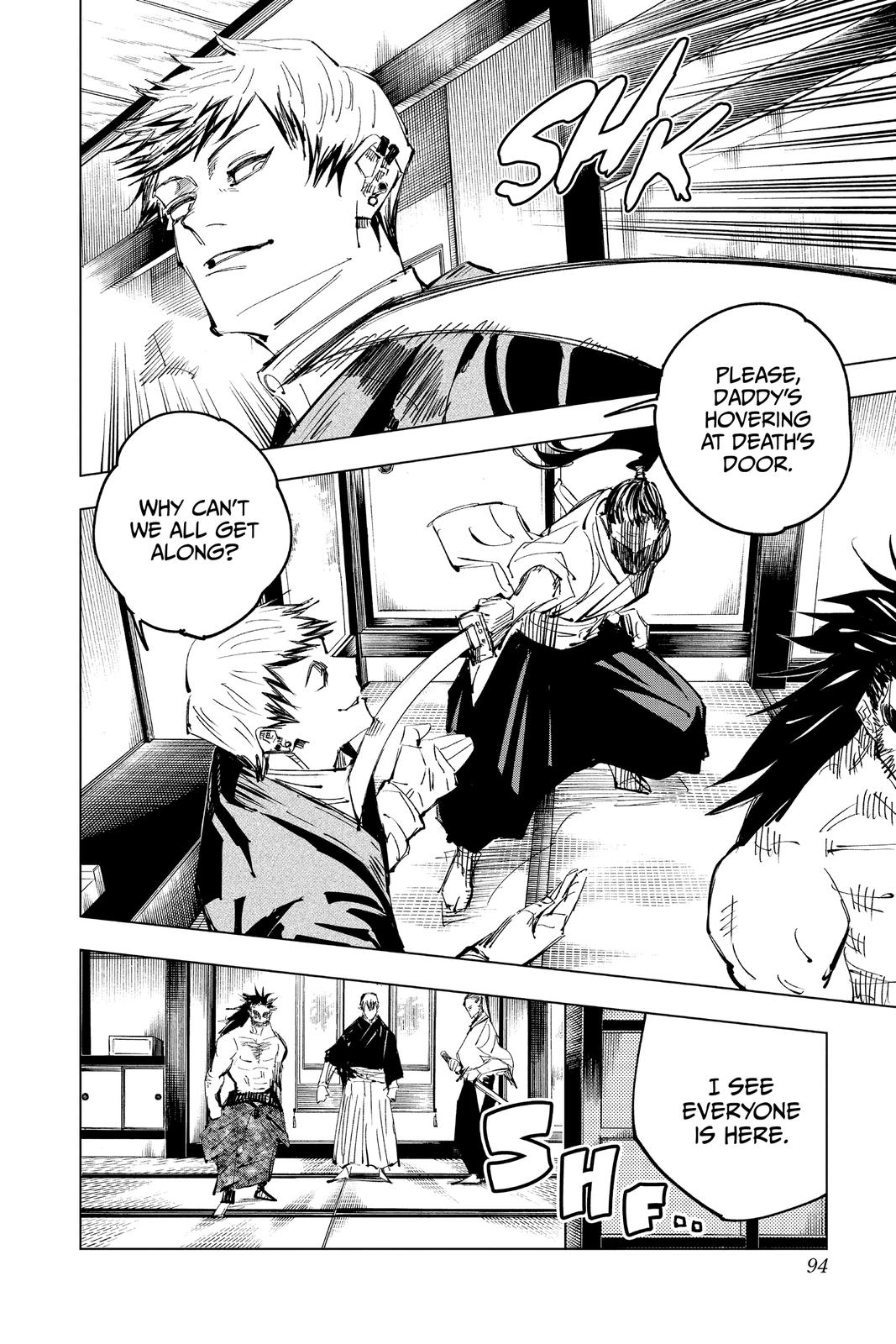 Read Jujutsu Kaisen ENGLISH Manga Online