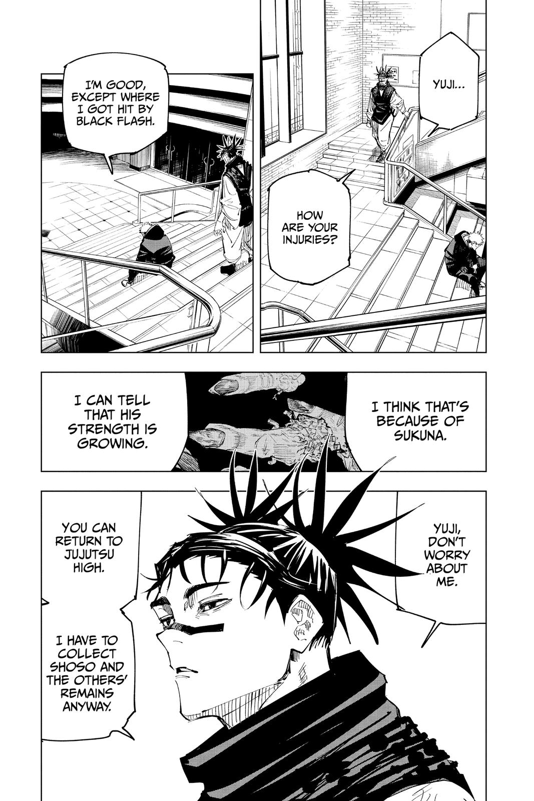 Read Jujutsu Kaisen ENGLISH Manga Online