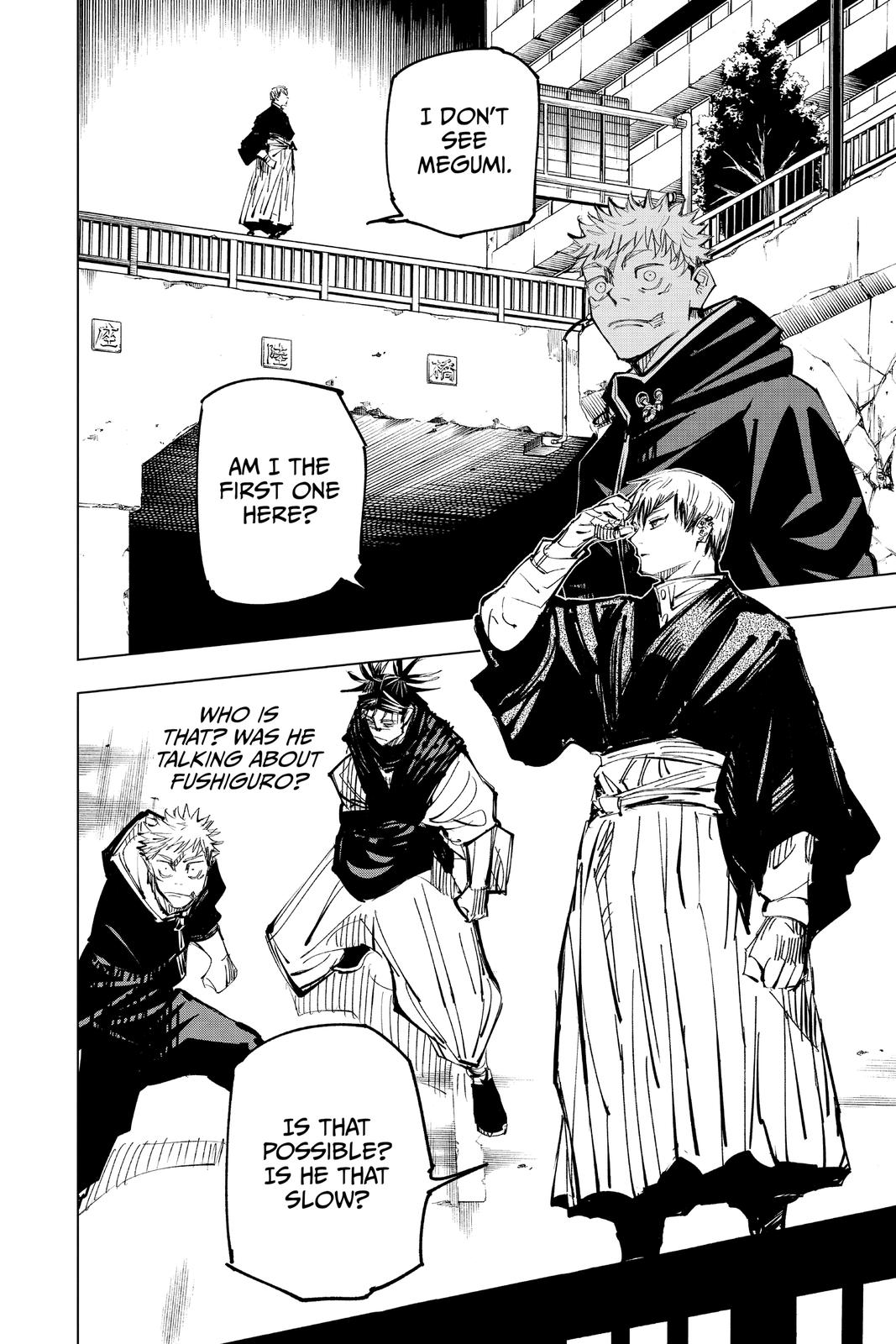 Read Jujutsu Kaisen ENGLISH Manga Online