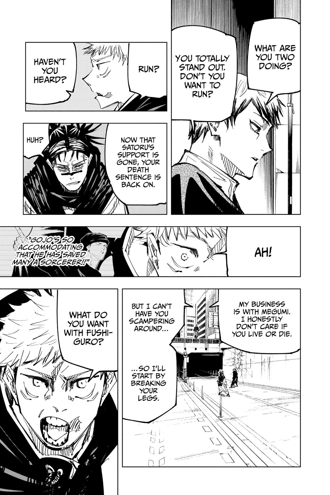 Read Jujutsu Kaisen ENGLISH Manga Online