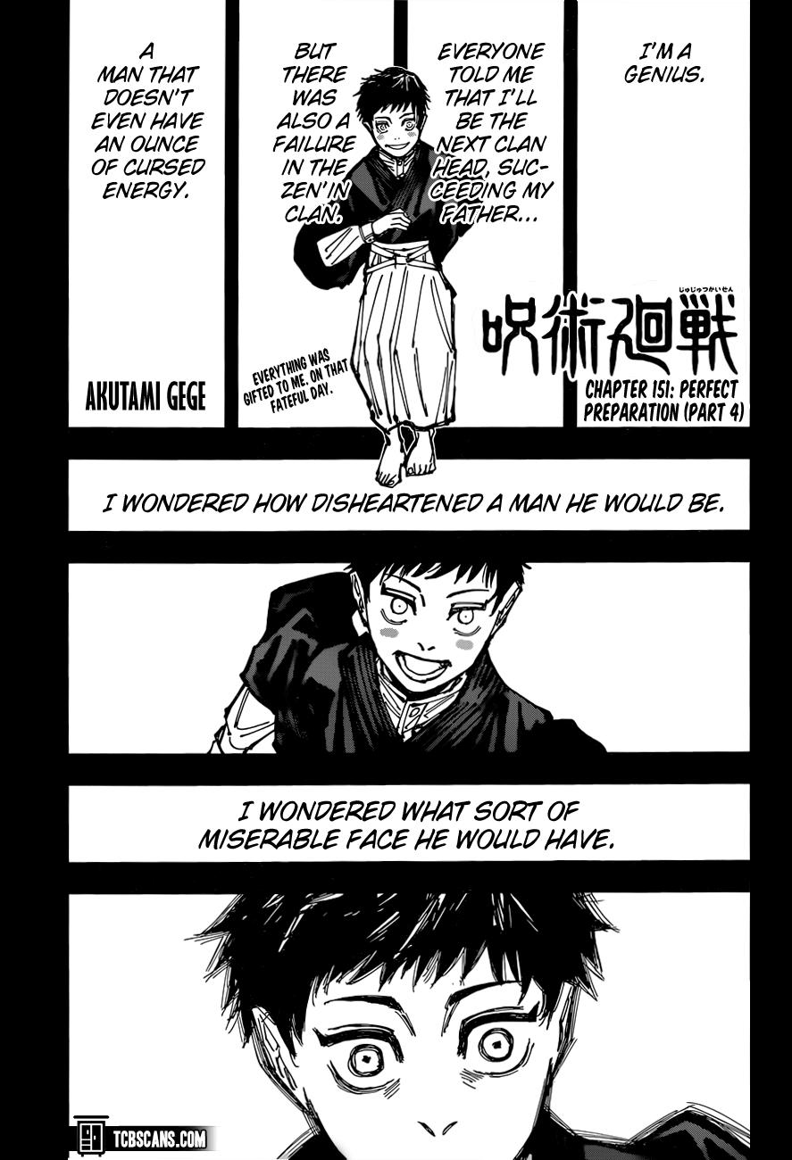 Read Jujutsu Kaisen ENGLISH Manga Online