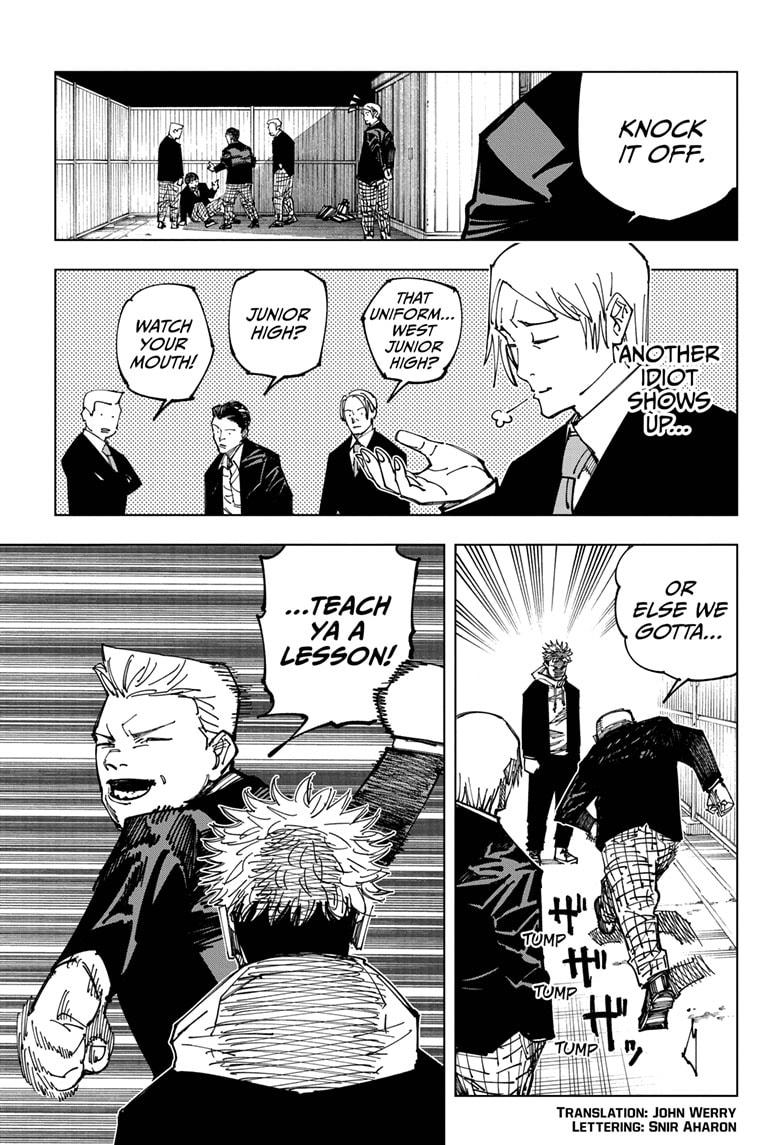Read Jujutsu Kaisen ENGLISH Manga Online