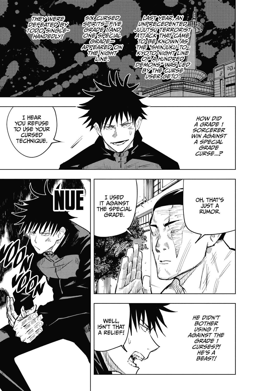 Read Jujutsu Kaisen ENGLISH Manga Online