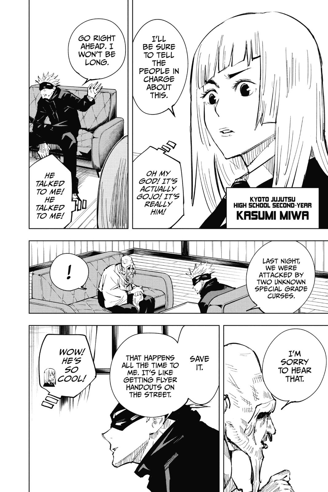 Read Jujutsu Kaisen ENGLISH Manga Online