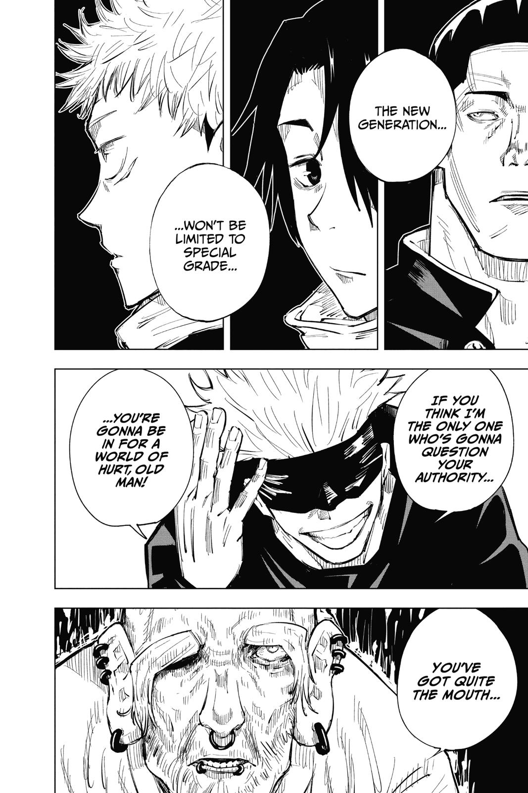 Read Jujutsu Kaisen ENGLISH Manga Online