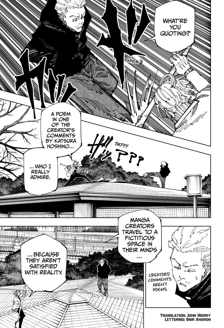 Read Jujutsu Kaisen ENGLISH Manga Online