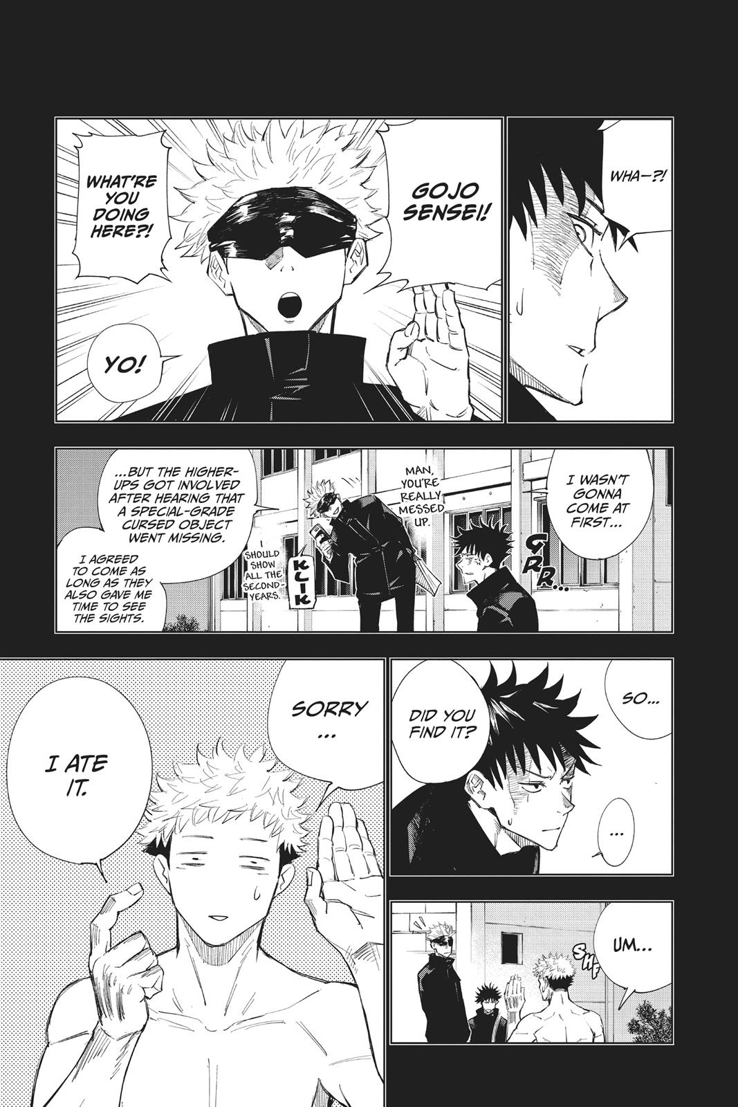 Read Jujutsu Kaisen ENGLISH Manga Online