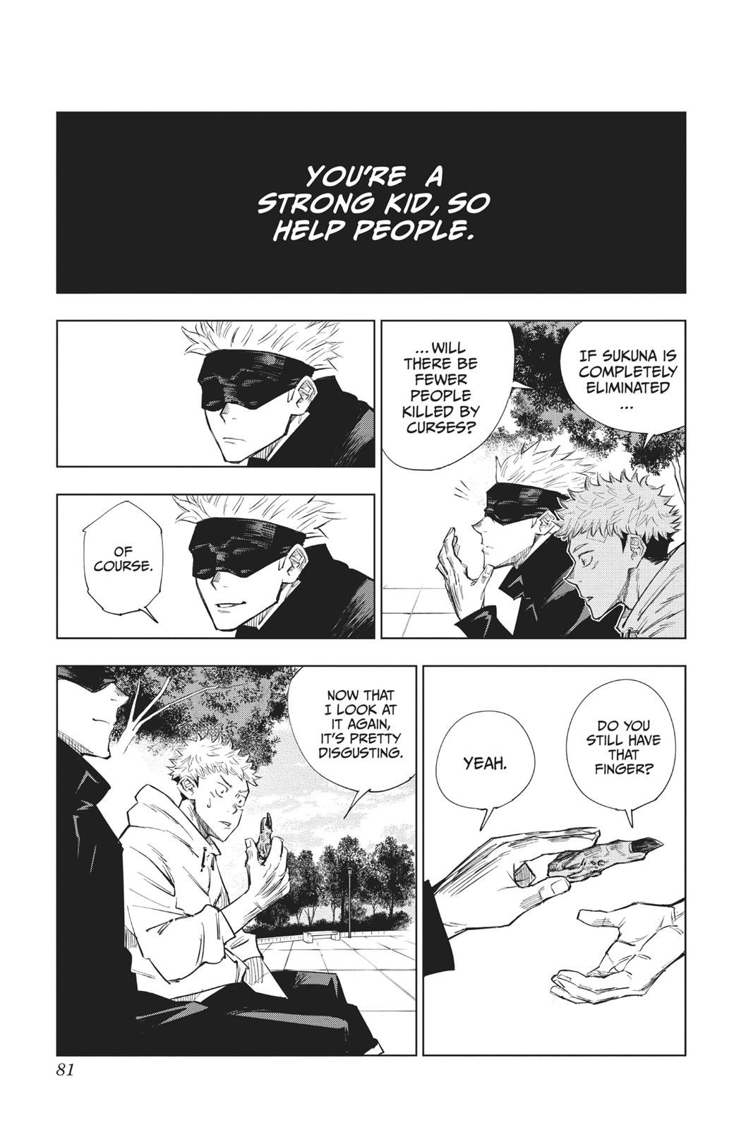 Read Jujutsu Kaisen ENGLISH Manga Online