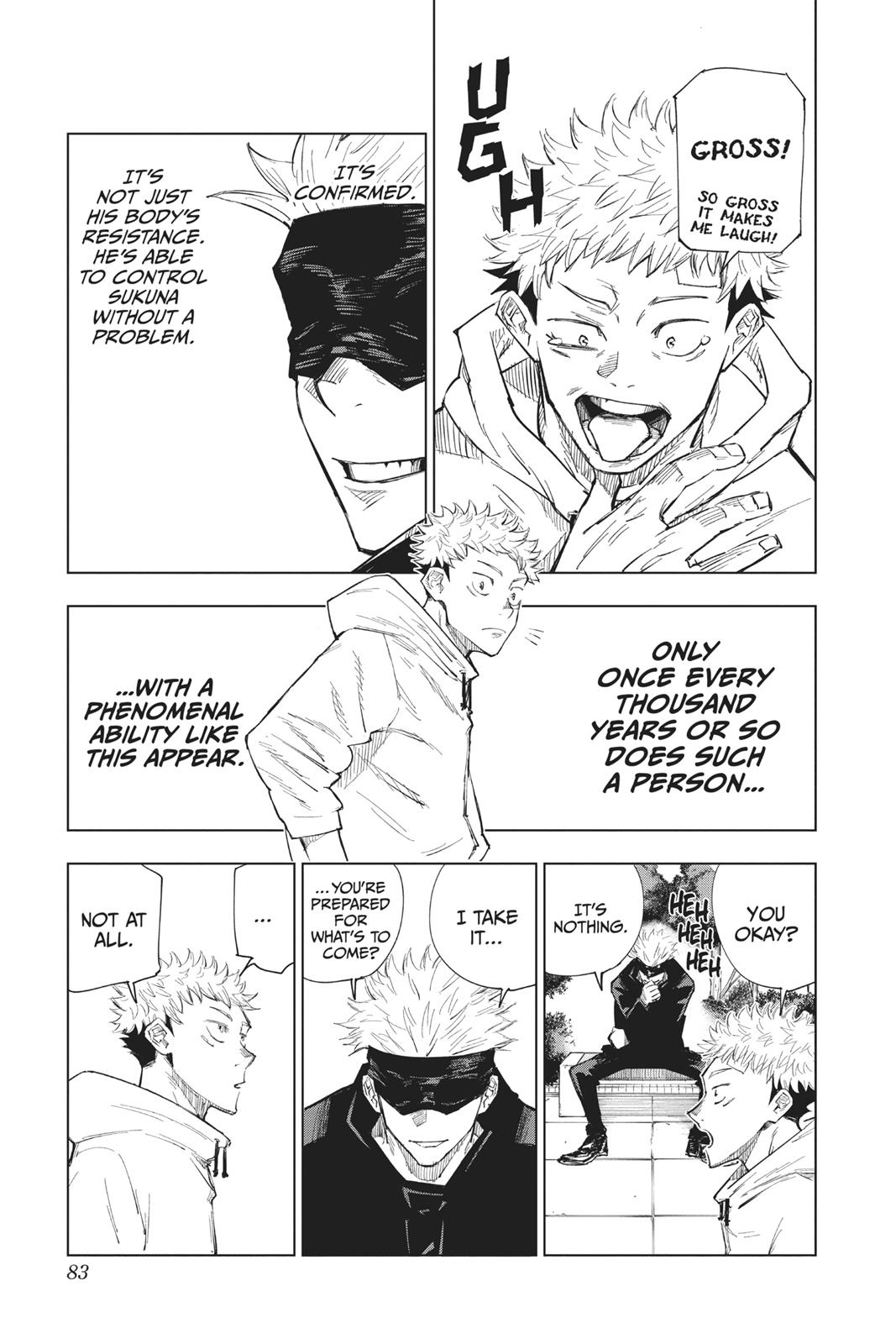 Read Jujutsu Kaisen ENGLISH Manga Online