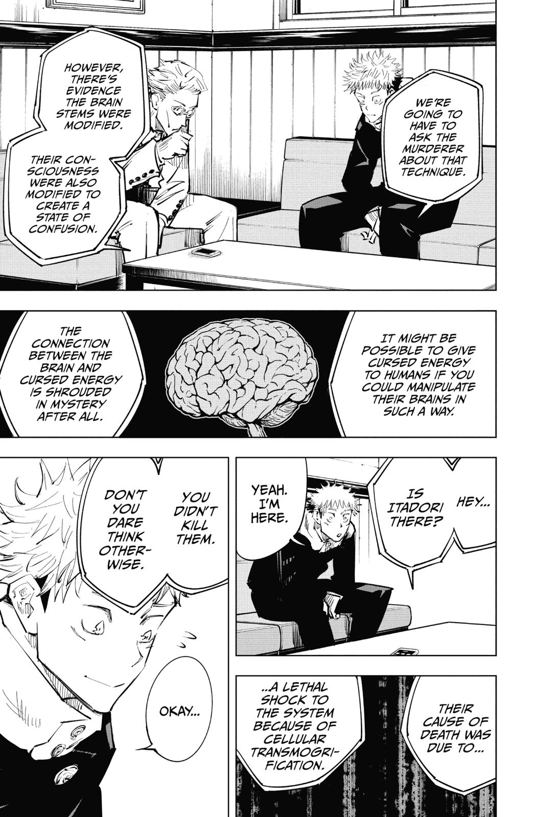 Read Jujutsu Kaisen ENGLISH Manga Online