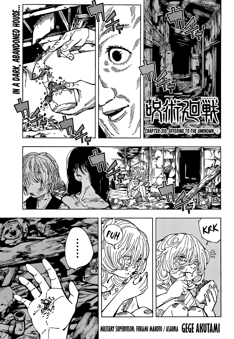 Read Jujutsu Kaisen ENGLISH Manga Online