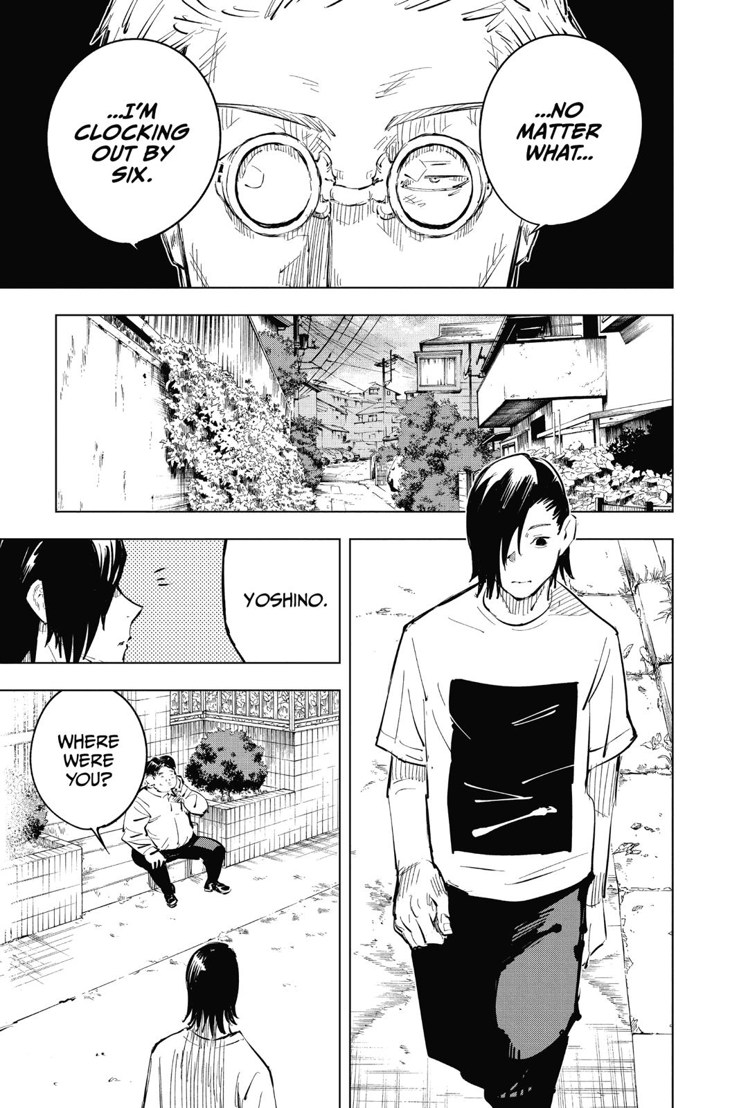 Read Jujutsu Kaisen ENGLISH Manga Online