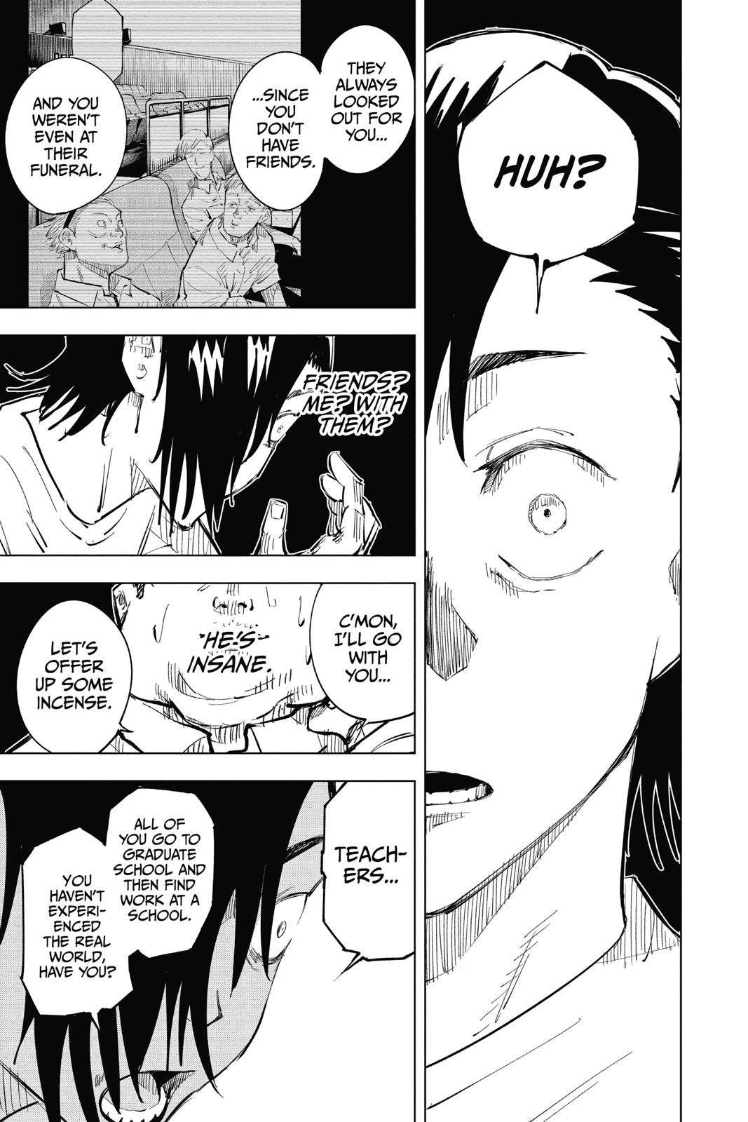 Read Jujutsu Kaisen ENGLISH Manga Online