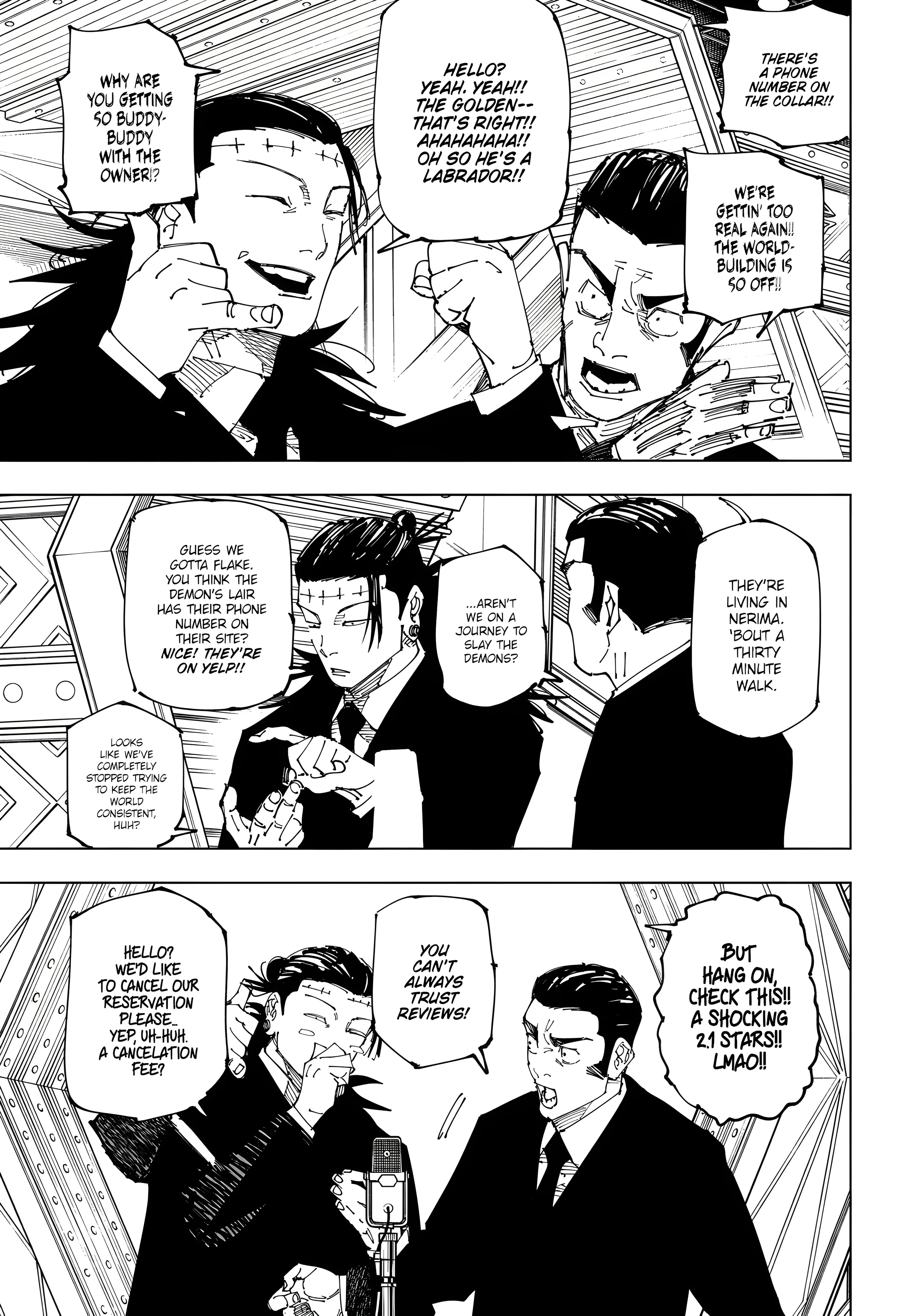 Read Jujutsu Kaisen ENGLISH Manga Online