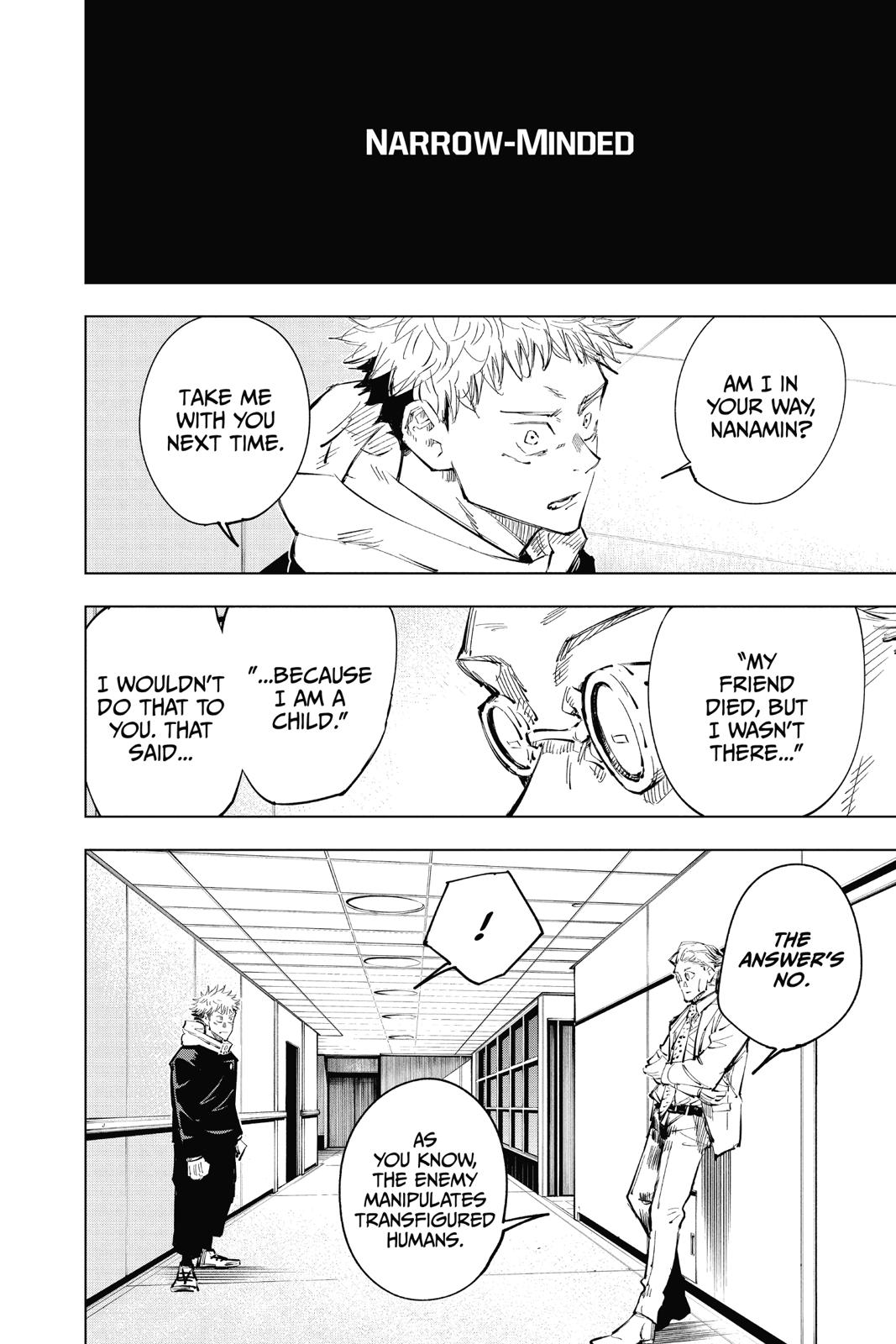 Read Jujutsu Kaisen ENGLISH Manga Online