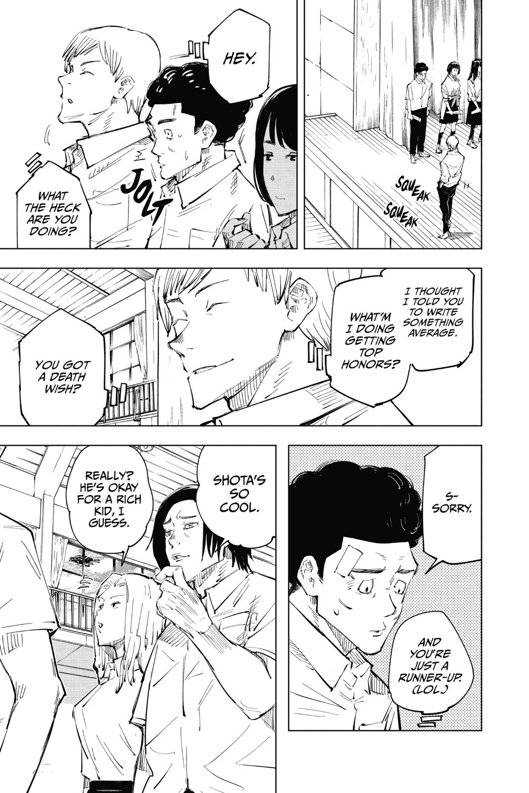 Read Jujutsu Kaisen ENGLISH Manga Online