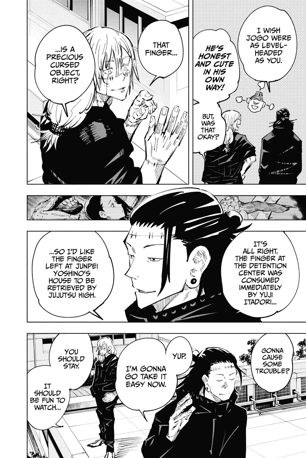 Read Jujutsu Kaisen ENGLISH Manga Online