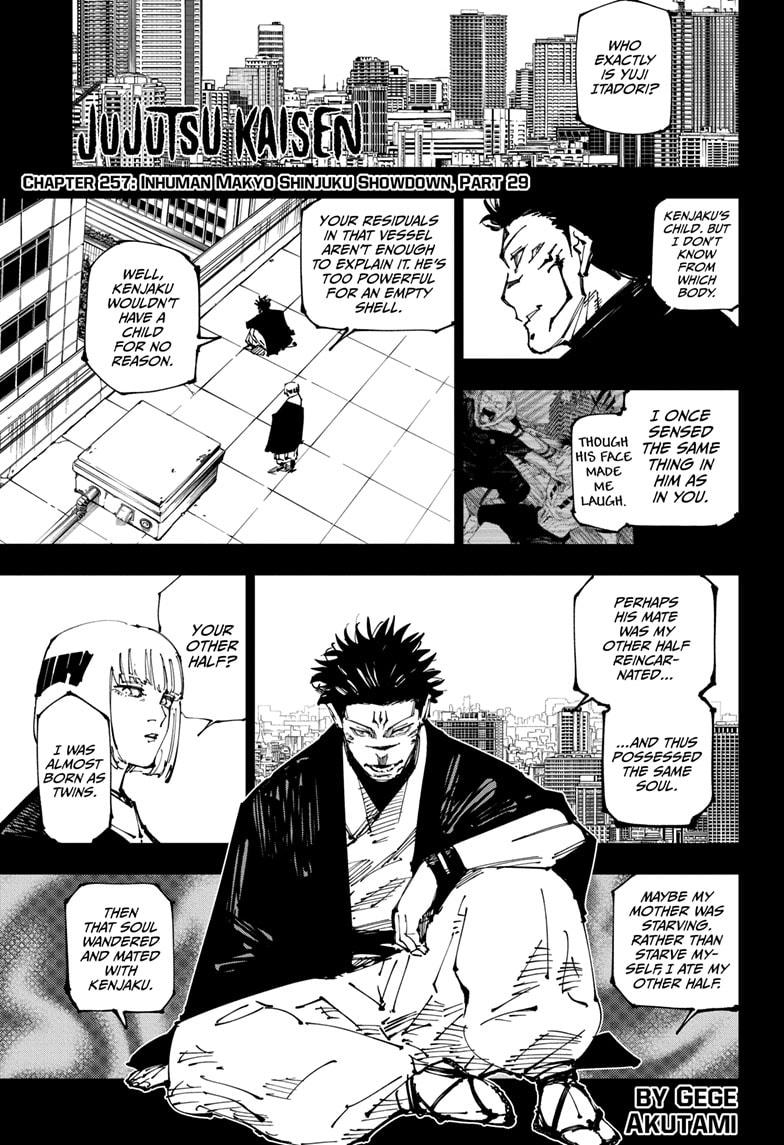 Read Jujutsu Kaisen ENGLISH Manga Online
