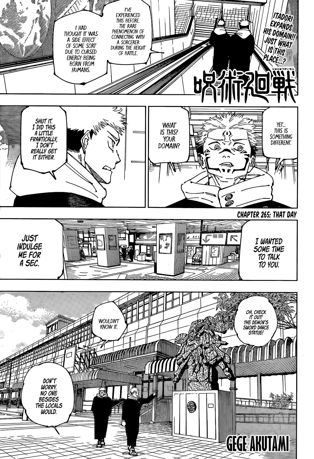 Read Jujutsu Kaisen ENGLISH Manga Online