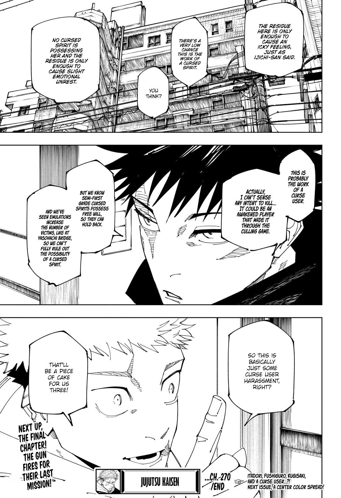 Read Jujutsu Kaisen ENGLISH Manga Online