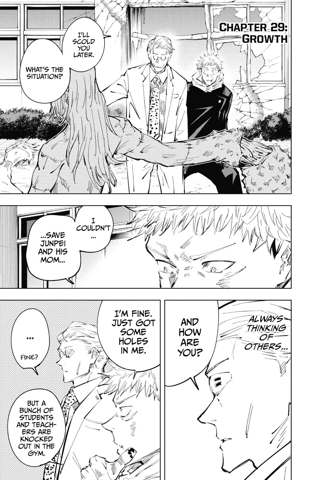 Read Jujutsu Kaisen ENGLISH Manga Online